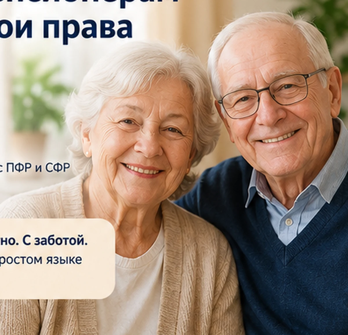 Пожилая семейная пара